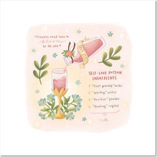 Self-love Potion Posters and Art